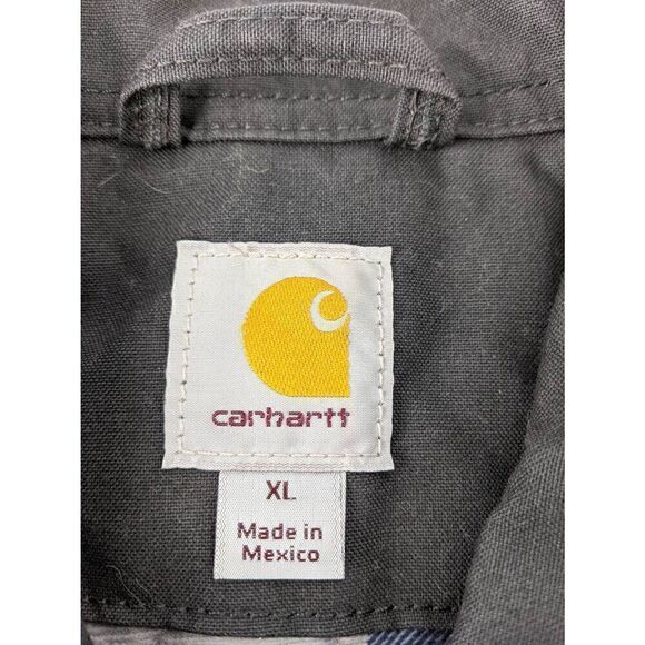 Carhartt Limited Edition x Guinness Men's Blanket Lined Grey Hooded Black Jacket - Picture 5 of 10